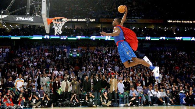  扣篮大赛激情上演，空中飞人争夺桂冠